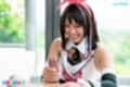 Iroha tsubaki giving handjob cock cumming in her hand