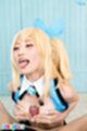 Mizuki giving breast sex cumming between her tits
