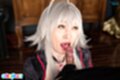 Mizuki licking cock head