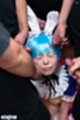 Misa receiving bukkake facials