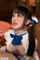 Ria kurumi on her knees cock between her tits