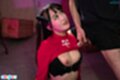 Ria kurumi looking up cumming on her tits