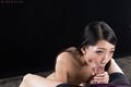 Kamimoto rio on her knees nude sucking cock