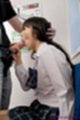 Kogal sucking thick cock