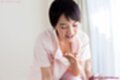 Kawakami umi looking down cum on her hand