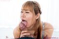 Yuu licking cock head holding cock