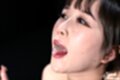 Head back mouth open cum in mouth