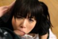 Sakura sena sucking cock looking up
